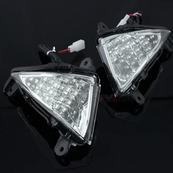 Sprednji LED Vključite Opozorilne Luči luči Za KAWASAKI NINJA ZX-14R ZX14R 2006-2020 2019 2018 2017 2016 ZZR ZZ-R GTR 1400 ZZR1400 GTR1400