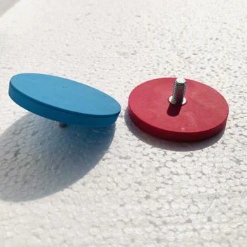 Neodymium Disk Magnet okova Močan NdFeB Gume Magnetni Nosilci nosilec, ki je osnova za Avto led luči bar Žarometi, luči za Meglo