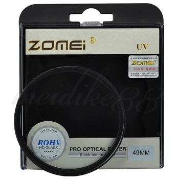 Zomei 40.5/49/52/55/58/62/67/72/77/82/86mm Optično Steklo, UV Filter Ultra Violet Zaščitnik fr Digitalni Fotoaparat, Objektiv