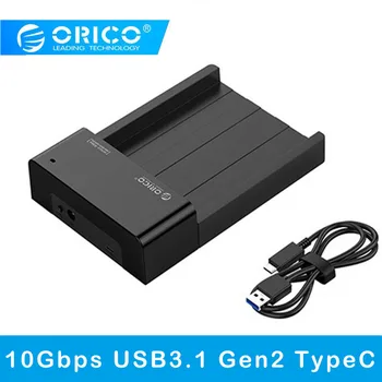 ORICO 6518C3-G2 2.5/3.5-palčni Trdi Disk Dock 10Gbps SATA na USB 3.1 Gen2 Tip-C HDD SSD Ohišje Postaje Trdi Disk Dock Newst