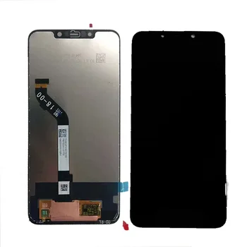 6.18 Palca Za Xiaomi F1 Poco F1 MiF1 LCD-Zaslon na Dotik Zaslon Senzor Stekla Skupščine Črne Bele Barve, Komplet Z