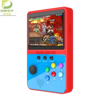 M9 3D prenosni mini ročni video igra konzola 16 bit 3,5-palčni barvni LCD-otrok barvo igra konzola z vgrajenim 2000 igre