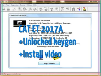 Za Red Cat ET 2017A Diagnostično Programsko opremo z Odklepanje KeyGen lahko Namestite na več Računalnikov