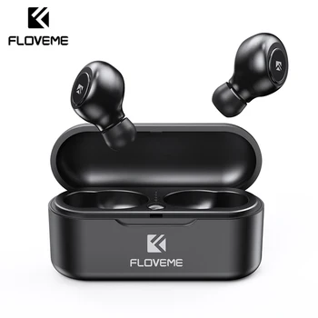 FLOVEME TWS 5.0 Brezžične Bluetooth Slušalke na Prostem, Športne Igre, Glasbe Bluetooth Brezžične Slušalke Slušalke S 3D Stereo Zvok