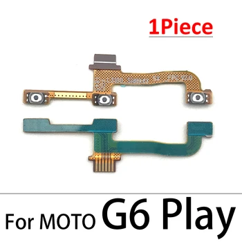 10Pcs/Veliko Glasnosti Gumb za Vklop Na Off Gumb Flex Kabel Za Moto G6 G7 G8 G9 Plus Igraj Power Lite Eno tožbo Vizijo Hiper