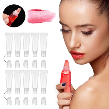 30Pcs 10 ml Prazno Lip Gloss Cevi Balzam za Ustnice Posode Povratne Cevi za DIY Kozmetični Pripomočki Potovanja Doma Ličila Organizator