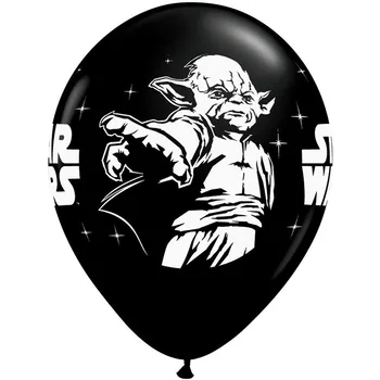 12 Inch Črnega Dvojno Stranicami Star Wars Latex Balon Pirati Temo Film Navijači Otroci Rojstni Dan Dekoracijo Baby Tuš Baloni
