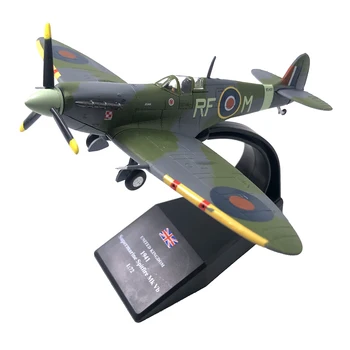 1/72 Lestvici druge svetovne vojne British Borec Letalo Letalo Diecast Kovinski Letalo Letalo Model Otroci Igrače