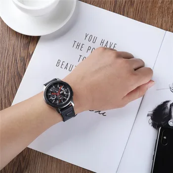Trak za GarminActive/Vivoactive 4 Ogljikovih Vlaken Zapestnica za Samsung Galaxy Watch 3 45/46mm/Prestavi S3 22 MM Pas za Huawei GT 2 1