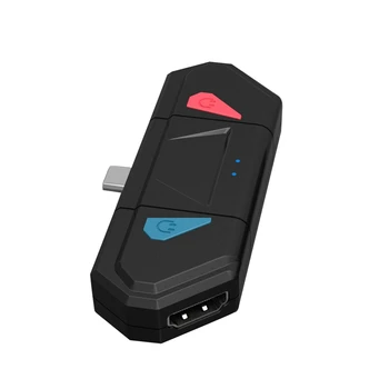 Brezžična tehnologija Bluetooth Oddajnik Prenosni TV HDMI Dock z USB-C Polnjenje Vrata za Nintendo Switch/Stikalo Lite
