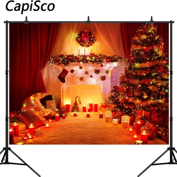 Capisco fotografija ozadje Božič ozadja Računalnik Natisnjene božično drevo Fotografija kulise za Foto studio