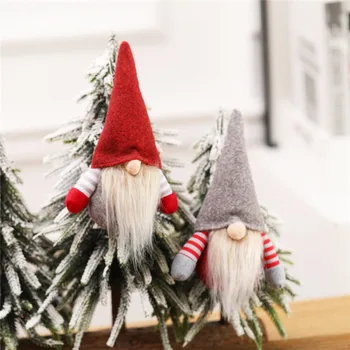 Santa Snjegović Elk Lutke Darila Božič, Božični Okraski Okraski za Dom Noel Navidad božični okraski, kroglice, 10 cm darilo