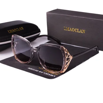 Blagovno znamko Design Polarizirana sončna Očala Luksuzni Ženske Elegantne Dame Gradient sončna Očala Ženska Očala Oculos UV400