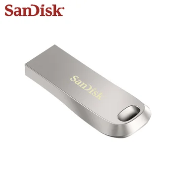 SanDisk Prvotne Originalen Ultra Voh USB 3.1 USB ključek 16GB 32GB 64GB 128GB Pen Drive Memory Stick 5 let garancije