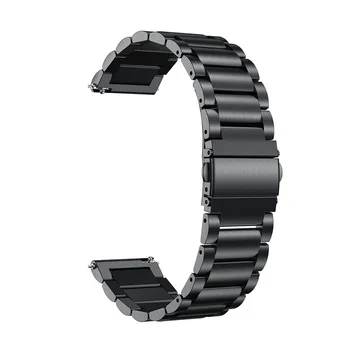 Kovine, iz Nerjavečega Jekla, Trak za Xiaomi Huami Amazfit GTR 47mm 42mm Zapestnica manžeta za Huami Amazfit GTS Bip Mladi Watchband