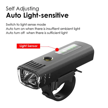 MICCGIN Kolo Senzor Baterije Zaslon LED Kolo Svetlobe Luč Za Kolo Kolesarska Svetilka Nepremočljiva USB Lučka Dodatki
