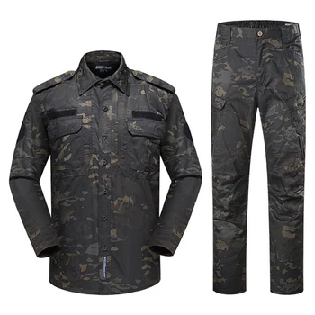 ReFire Prestavi Prikrivanje Taktično Enotno Obleko Moški Multi Žepi Vojaško Srajco Tovora Hlače Vojak Vojske Trajne Delovna Oblačila