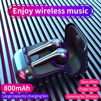 RIGLANMA G9 mini TWS Bluetooth Slušalke 3D Stereo XY7 brezžične slušalke Touch Kontrole 5.0 v Uho Auto-Par Brezžične Slušalke