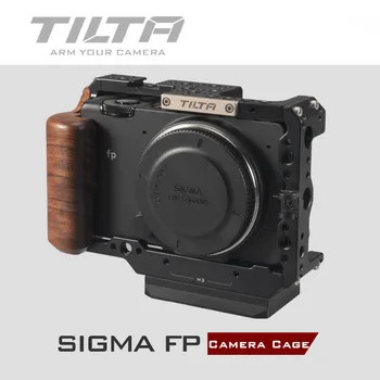 Tilta Sigma Fotoaparat Kletko ZA Sigma FP SINMA FP fotoaparat dslr ploščad s vrhu ročaj zaščito primeru, leseni ročaj