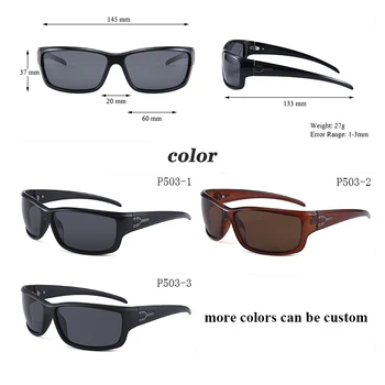 PARZIN Polarizirana sončna Očala za Moške Športna sončna Očala Moških Retro Očala na Prostem po Meri Očala UV400 Anti-Glare Dropshipping