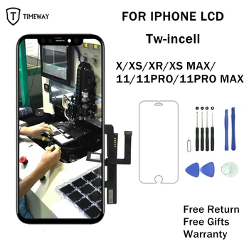 Incell LCD Za iPhone X Incell LCD Zaslon Za XS MAX XR XS Zaslona na Dotik Zaslon Za iphone 11 Pro 11 Pro Max Zaslona Zamenjava