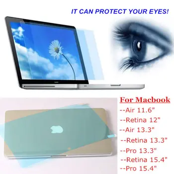 2PCS Za Macbook Pro Retina 13 Anti Blue Ray Screen Protector Film Stražar Oko za Mac book Pro Retina 13.3 A1502