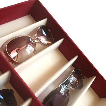 Debele Zložljive Očala Prikaz Primera 12 Parov Sončna Očala Škatla za Shranjevanje TN99