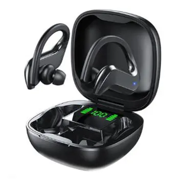 Brezžične Slušalke MD03 Uho Kavelj Digitalni Prikaz Nepremočljiva Smart Zmanjšanje Hrupa Brezžični Športne Slušalke