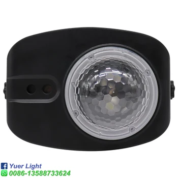 Mini 48 Vzorcev RGBW LED 4IN1 Laserski Projektor Luč Disco DJ Luči Stranka Razsvetljava za Fazo Dekoracijo z Zvokom Vključena